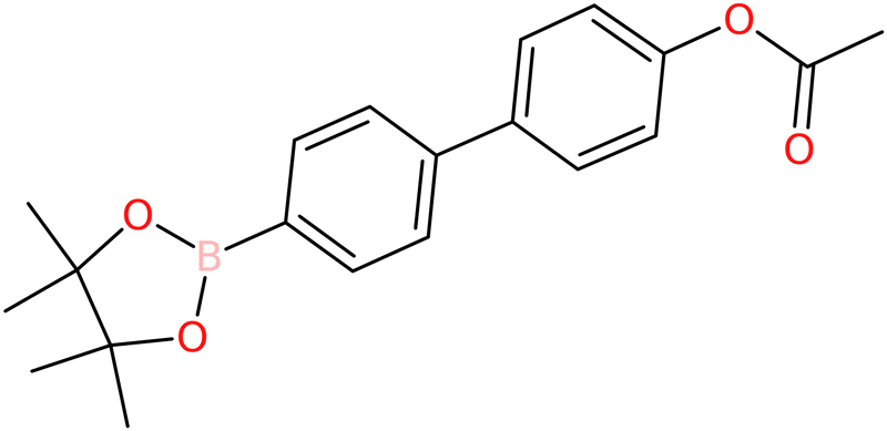 4-[4-(Tetramethyl-1,3,2-dioxaborolan-2-yl)phenyl]phenyl acetate, NX74054