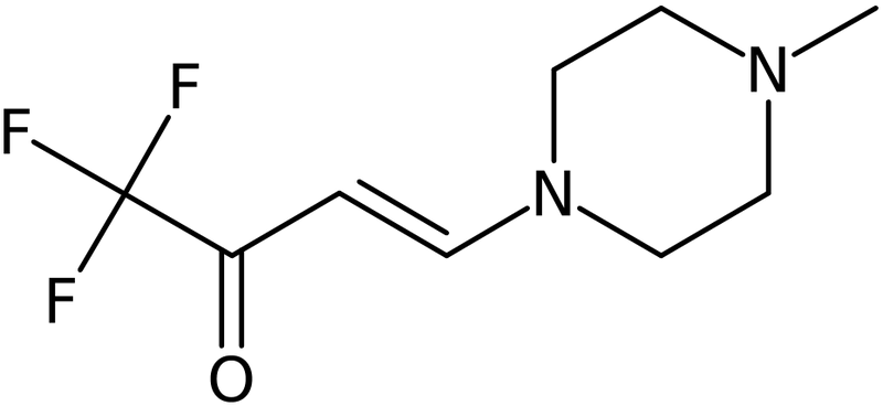 1,1,1-Trifluoro-4-(4-methylpiperazin-1-yl)but-3-en-2-one, NX74498