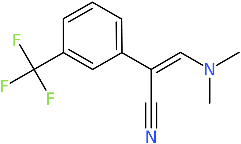 CAS: 62738-99-2 | 3-(Dimethylamino)-2-[3-(trifluoromethyl)phenyl]acrylonitrile, >97%, NX55787