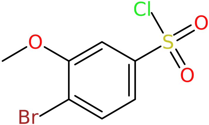 CAS: 1215295-91-2 | 4-Bromo-3-methoxybenzenesulphonyl chloride, >95%, NX17738