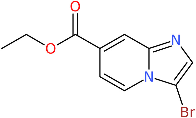 CAS: 1251033-23-4 | Ethyl 3-bromoimidazo[1,2-a]pyridine-7-carboxylate, NX18983