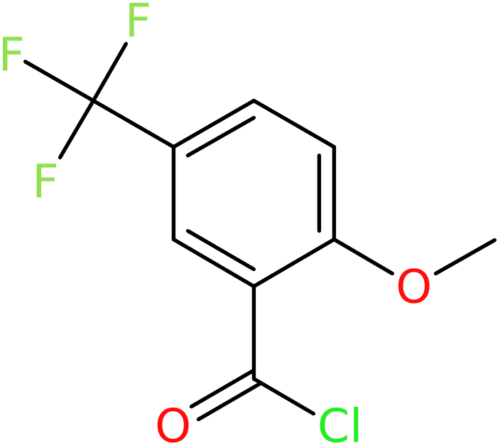 CAS: 64507-07-9 | 2-Methoxy-5-(trifluoromethyl)benzoyl chloride, NX56652