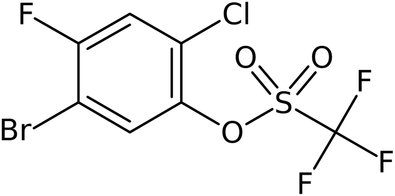 CAS: 1820619-90-6 | 5-Bromo-2-chloro-4-fluorophenyl trifluoromethanesulfonate, >95%, NX30475