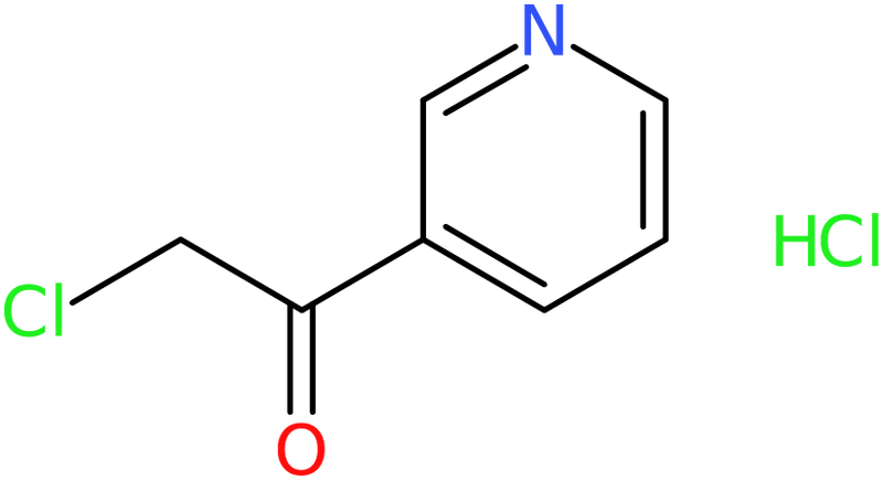 CAS: 61889-48-3 | 2-Chloro-1-(pyridin-3-yl)ethanone hydrochloride, >95%, NX55322