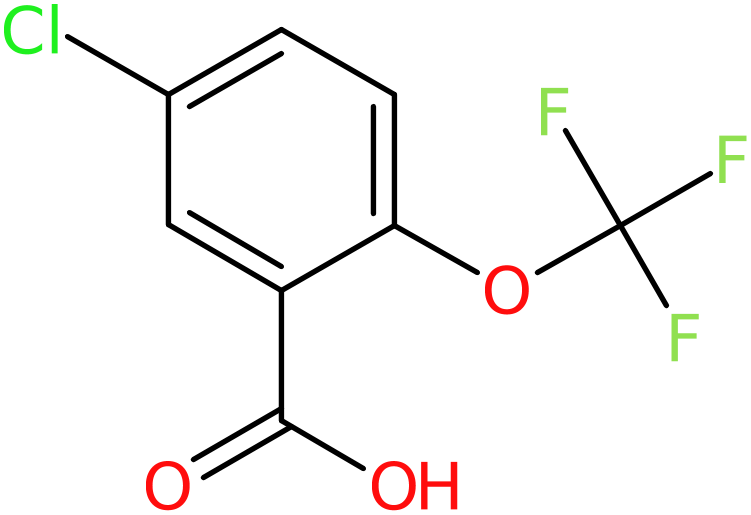 CAS: 959749-82-7 | 5-Chloro-2-(trifluoromethoxy)benzoic acid, >98%, NX71293