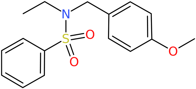 CAS: 1000339-36-5 | N-Ethyl-N-(4-methoxybenzyl)benzenesulphonamide, NX10100