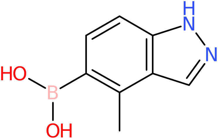 CAS: 1245816-09-4 | 4-Methyl-1H-indazole-5-boronic acid, >96%, NX18870