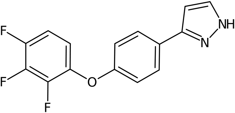 3-[4-(2,3,4-Trifluorophenoxy)phenyl]-1H-pyrazole, NX74419