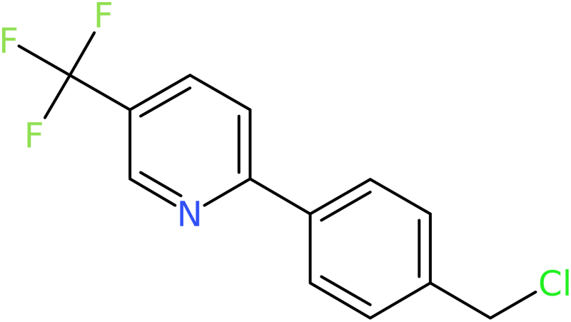 CAS: 613239-76-2 | 2-[4-(Chloromethyl)phenyl]-5-(trifluoromethyl)pyridine, >95%, NX55063