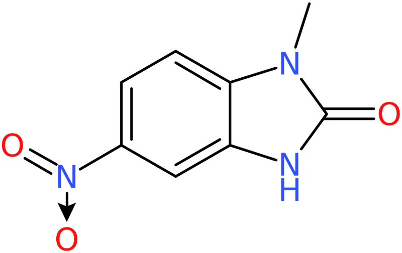 CAS: 66108-85-8 | 1-Methyl-5-nitro-2,3-dihydro-1H-1,3-benzodiazol-2-one, NX57278