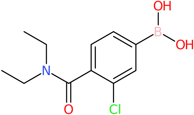CAS: 850589-48-9 | 3-Chloro-4-(N,N-diethylcarbamoyl)benzeneboronic acid, >98%, NX63974