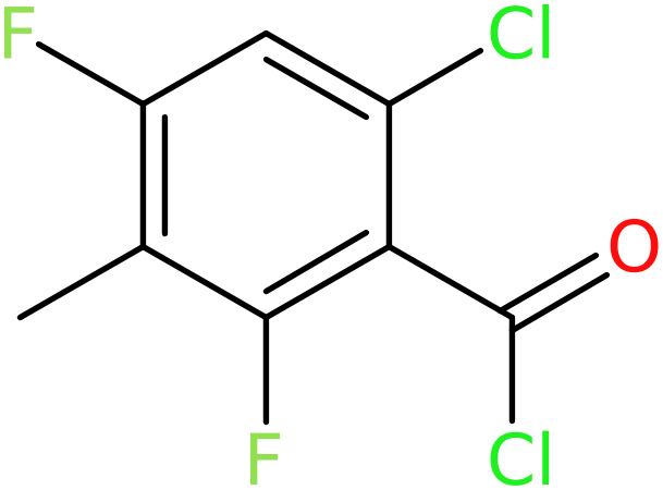 CAS: 2415751-52-7 | 6-Chloro-2,4-difluoro-3-methylbenzoyl chloride, >97%, NX36994