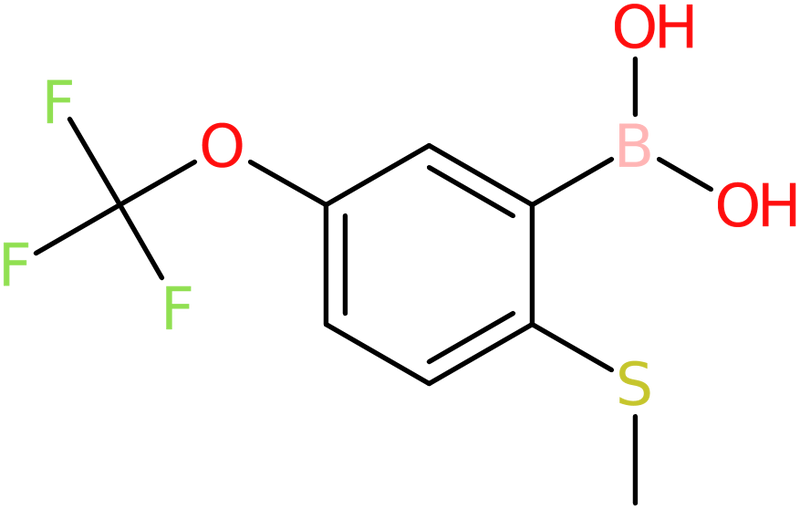CAS: 957121-11-8 | 2-(Methylthio)-5-(trifluoromethoxy)benzeneboronic acid, NX71189