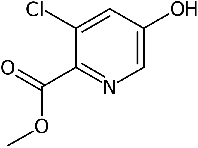 CAS: 1256811-09-2 | Methyl 3-chloro-5-hydroxypyridine-2-carboxylate, NX19165
