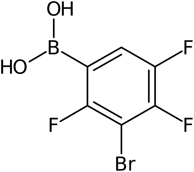 3-Bromo-2,4,5-trifluorobenzenboronic acid, >95%, NX74700