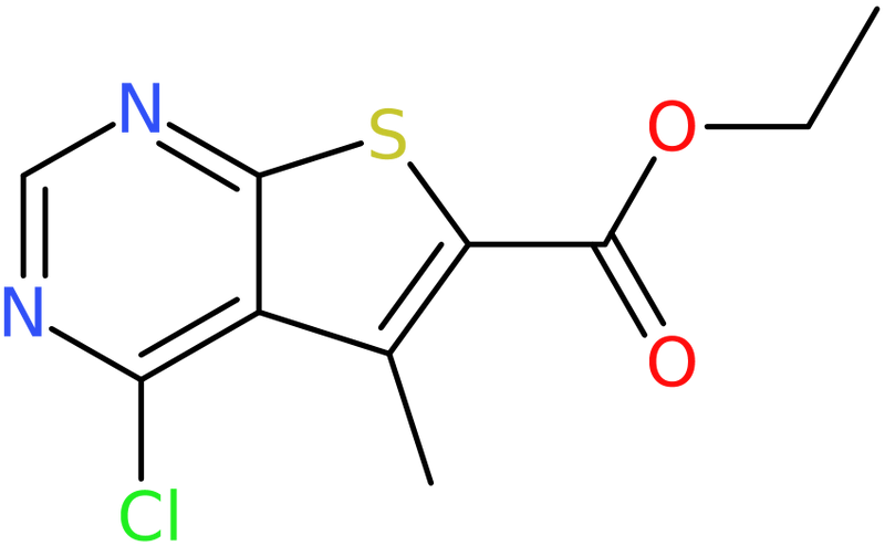 CAS: 101667-98-5 | Ethyl 4-chloro-5-methylthieno[2,3-d]pyrimidine-6-carboxylate, NX11049