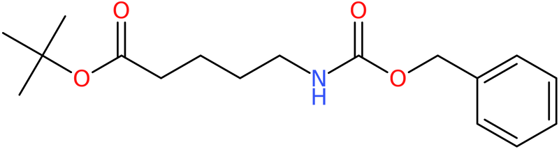 CAS: 63983-88-0 | tert-Butyl 5-{[(benzyloxy)carbonyl]amino}pentanoate, NX56444