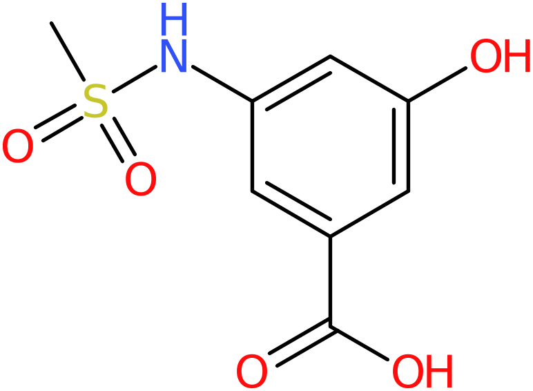 CAS: 1243364-91-1 | 3-Hydroxy-5-(methylsulfonamido)benzoic acid, NX18800
