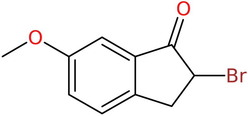 CAS: 62015-79-6 | 2-Bromo-6-methoxy-2,3-dihydro-1H-inden-1-one, >95%, NX55412