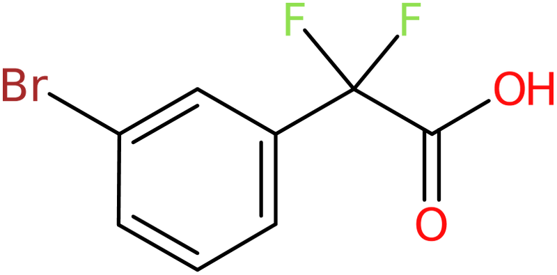 CAS: 885068-76-8 | 2-(3-Bromophenyl)-2,2-difluoroacetic acid, NX66255