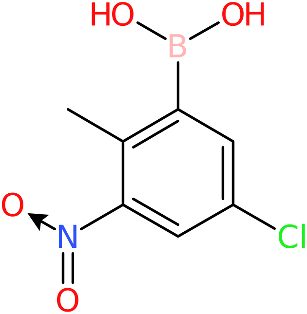 CAS: 957060-80-9 | 5-Chloro-2-methyl-3-nitrobenzeneboronic acid, >97%, NX71042