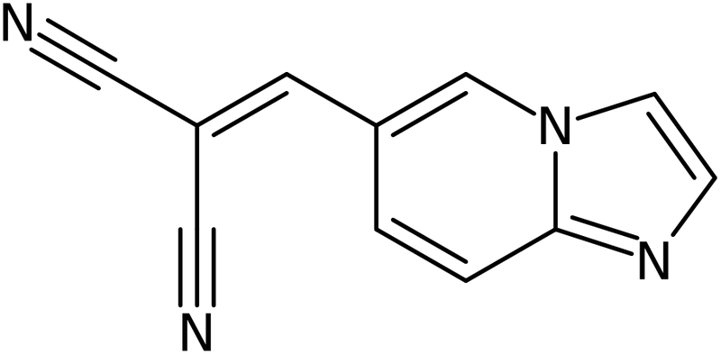 (Imidazo[1,2-a]pyridin-6-ylmethylene)malononitrile, NX73862