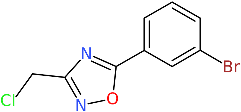 CAS: 657423-61-5 | 5-(3-Bromophenyl)-3-(chloromethyl)-1,2,4-oxadiazole, NX57117