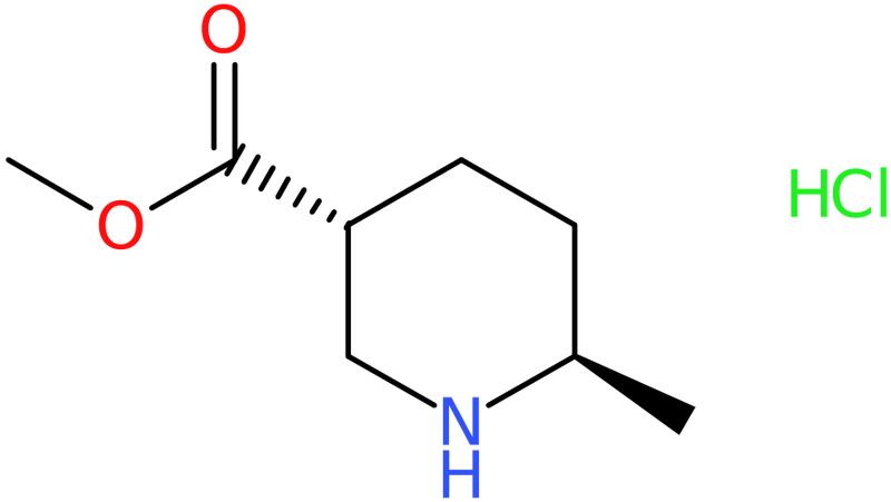 CAS: 1009376-86-6 | Rel-Methyl (3R,6R)-6-methylpiperidine-3-carboxylate hydrochloride, NX10822