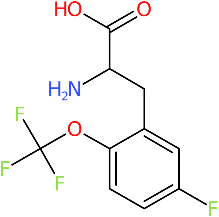 CAS: 1703955-84-3 | 5-Fluoro-2-(trifluoromethoxy)-DL-phenylalanine, NX28423