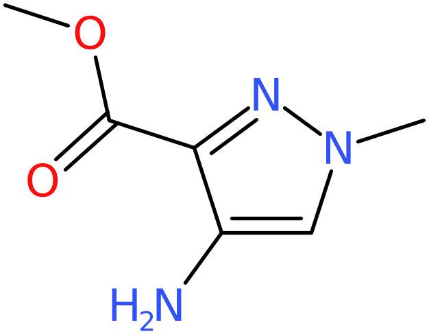 CAS: 637336-53-9 | Methyl 4-amino-1-methyl-1H-pyrazole-3-carboxylate, >98%, NX56354