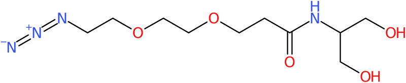2-(Azido-PEG2-amido)-1,3-propandiol, NX72385