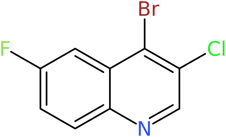 CAS: 724787-81-9 | 4-Bromo-3-chloro-6-fluoroquinoline, NX59669