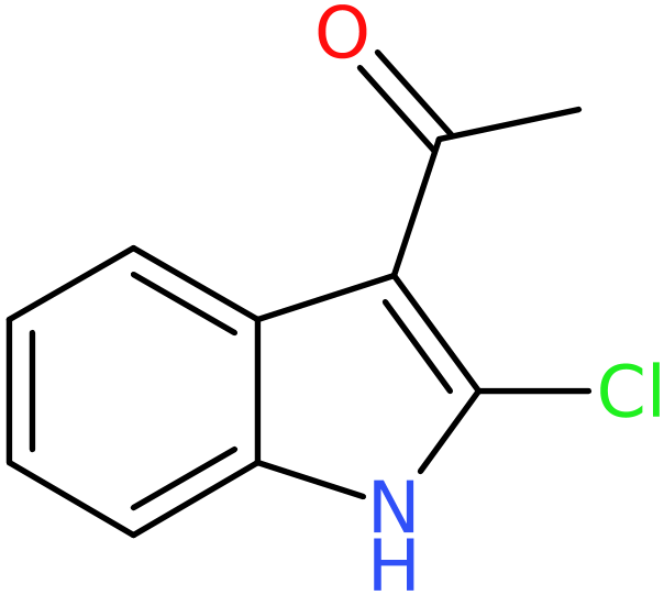 CAS: 65287-74-3 | 1-(2-Chloro-1H-indol-3-yl)-ethanone, >95%, NX56926