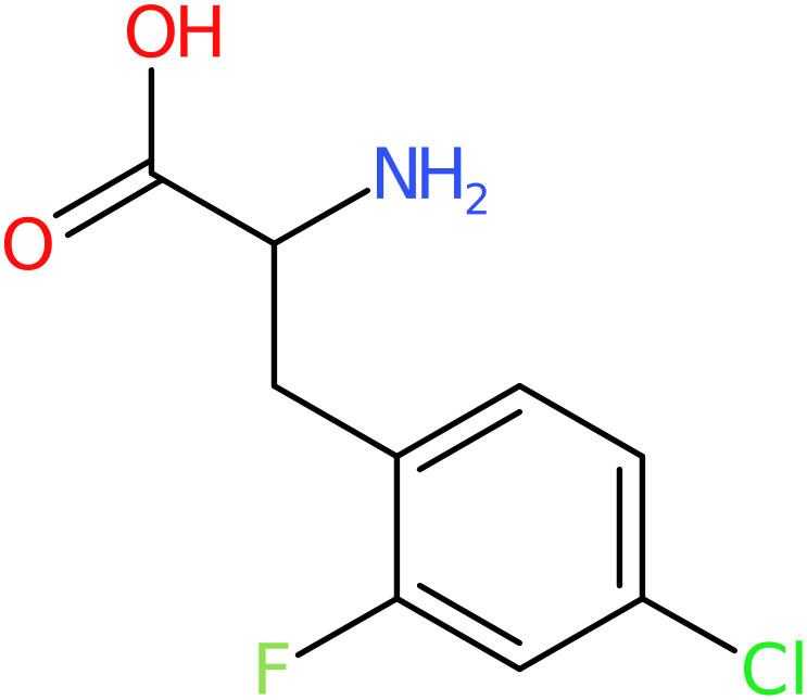 CAS: 754944-16-6 | 4-Chloro-2-fluoro-DL-phenylalanine, NX60735