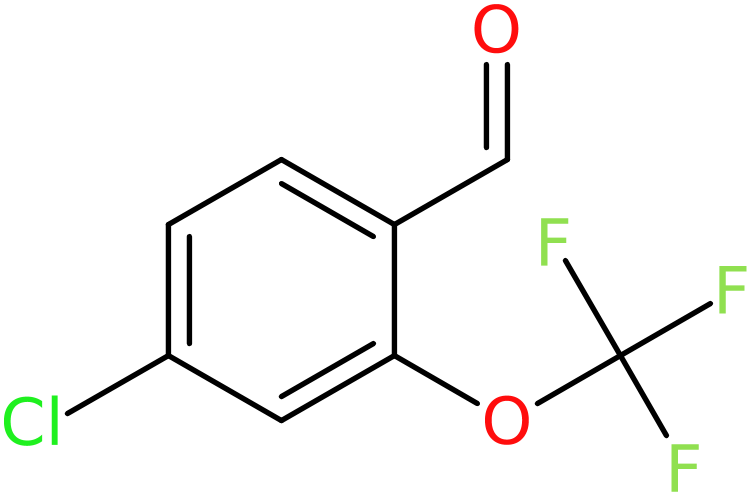 CAS: 1261442-48-1 | 4-Chloro-2-(trifluoromethoxy)benzaldehyde, >97%, NX19485