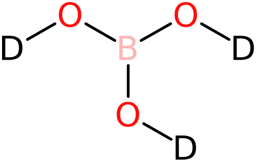 CAS: 14149-58-7 | Boric acid-D3 , >98 Atom % D, NX23573