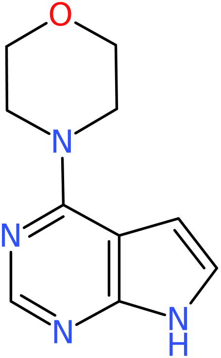 CAS: 90870-83-0 | 4-{7H-Pyrrolo[2,3-d]pyrimidin-4-yl}morpholine, >95%, NX68136