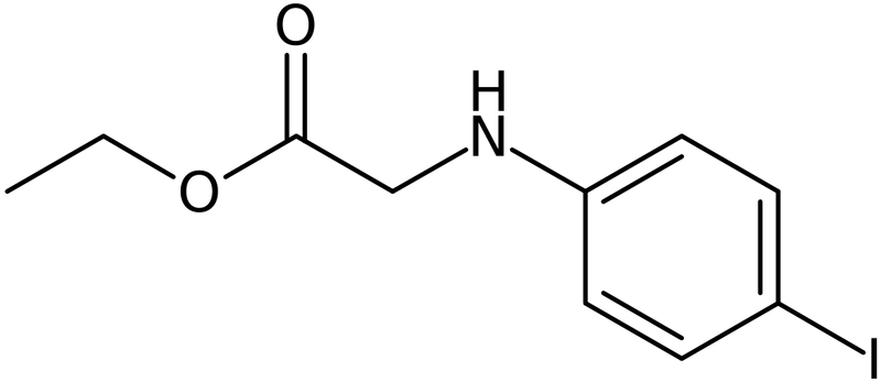CAS: 14108-76-0 | Ethyl [(4-iodophenyl)amino]acetate, >97%, NX23521