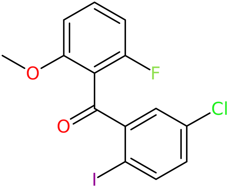 CAS: 1233025-91-6 | (5-Chloro-2-iodophenyl)(2-fluoro-6-methoxyphenyl)methanone, NX18428