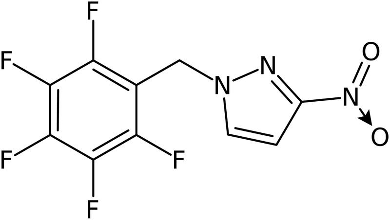 3-Nitro-1-(pentafluorobenzyl)-1H-pyrazole, NX74608