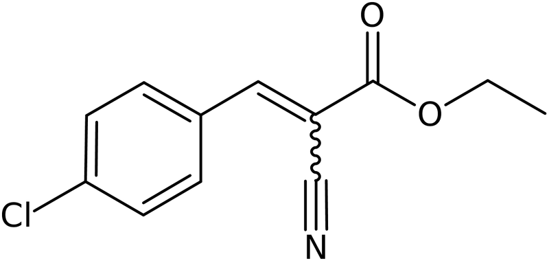 CAS: 2286-35-3 | Ethyl 3-(4-chlorophenyl)-2-cyanoacrylate, NX35876