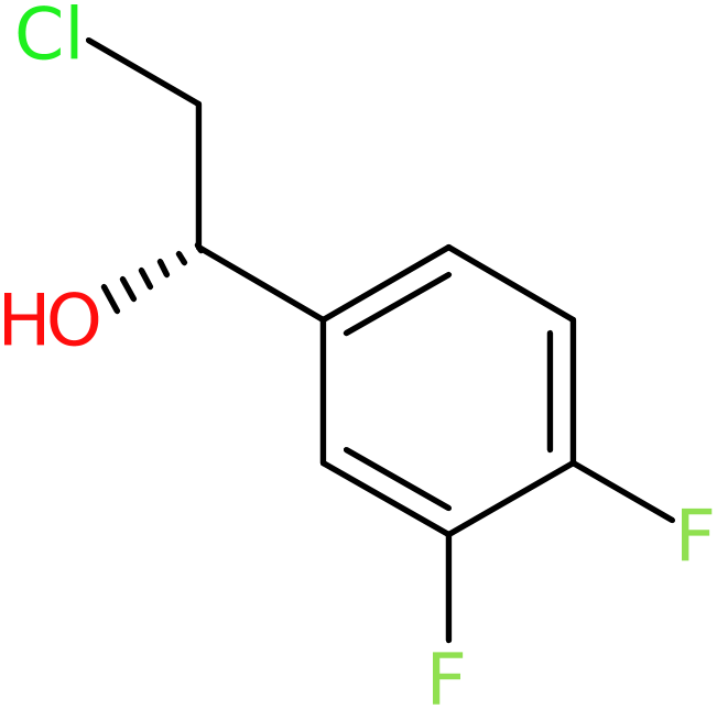 CAS: 1006376-60-8 | (S)-2-Chloro-1-(3,4-difluorophenyl)ethanol, >99%, NX10672