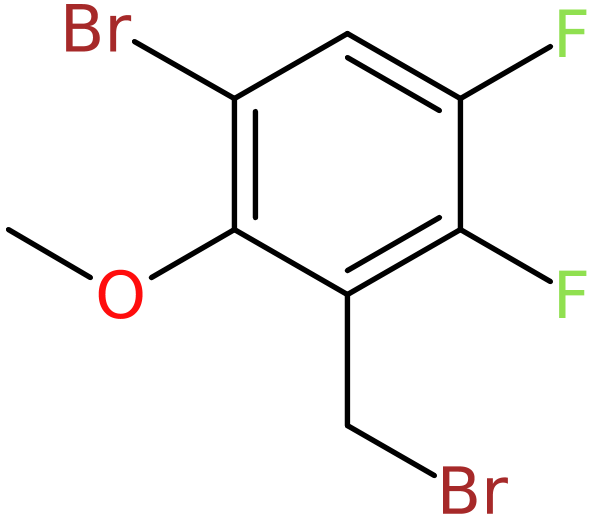 3-Bromo-5,6-difluoro-2-methoxybenzyl bromide, NX74566