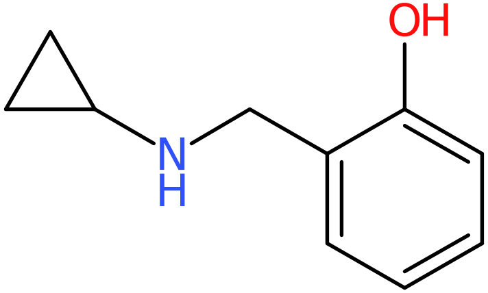 CAS: 643007-91-4 | 2-[(Cyclopropylamino)methyl]phenol, >95%, NX56576