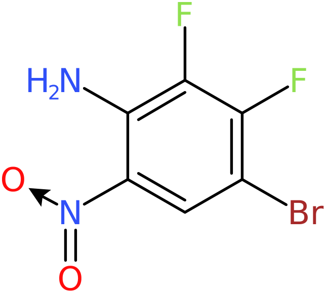 CAS: 626238-73-1 | 4-Bromo-2,3-difluoro-6-nitroaniline, NX55735