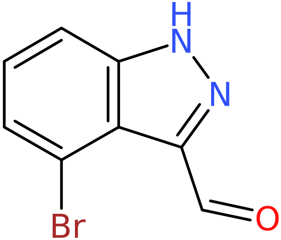 CAS: 885521-76-6 | 4-Bromo-1H-indazole-3-carbaldehyde, NX66387