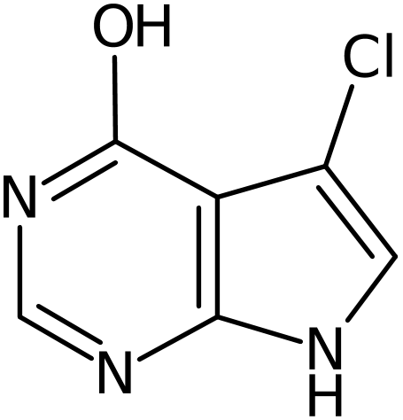 5-Chloro-7H-pyrrolo[2,3-d]pyrimidin-4-ol, NX73983