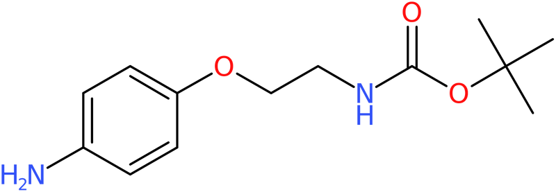 CAS: 159184-15-3 | tert-Butyl [2-(4-aminophenoxy)ethyl]carbamate, NX26817