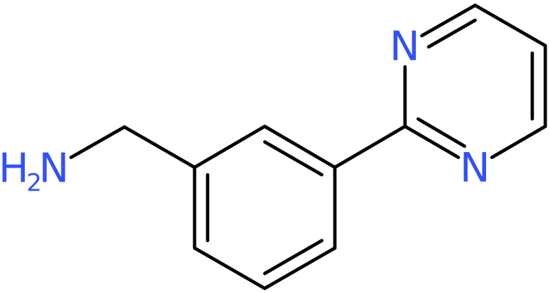 CAS: 910036-92-9 | 3-(Pyrimidin-2-yl)benzylamine, >97%, NX68219