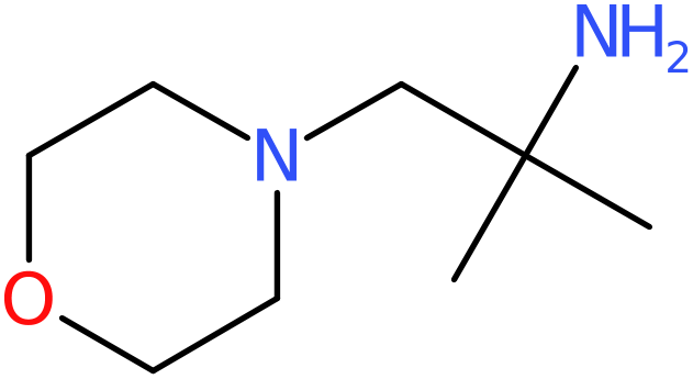 CAS: 6105-75-5 | 4-(2-Amino-2-methylprop-1-yl)morpholine, >97%, NX54920